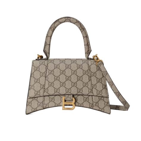 gucci and balenciaga handbag|gucci x balenciaga hourglass bag.